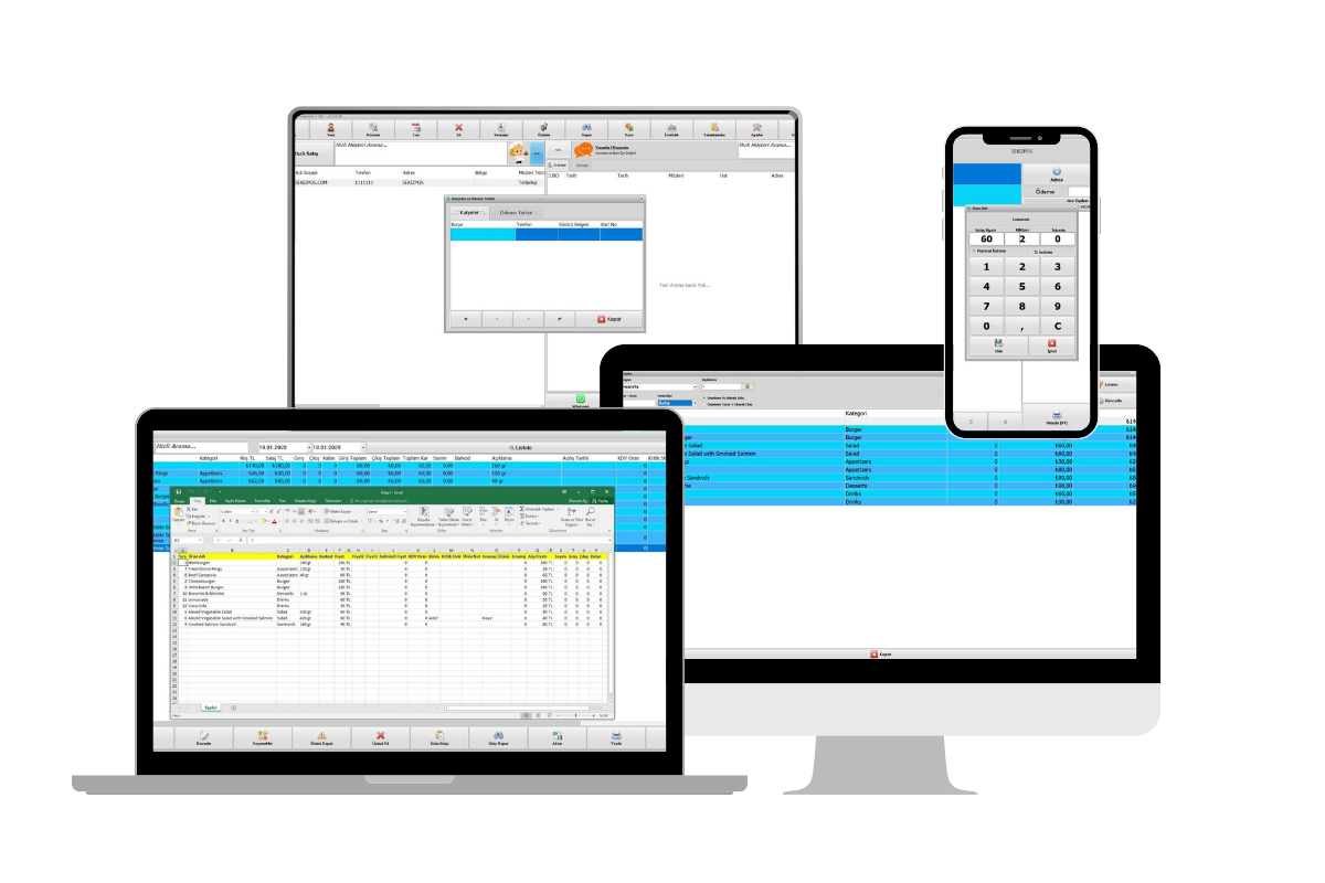 Adisyon Yazılımı - Sekizpos